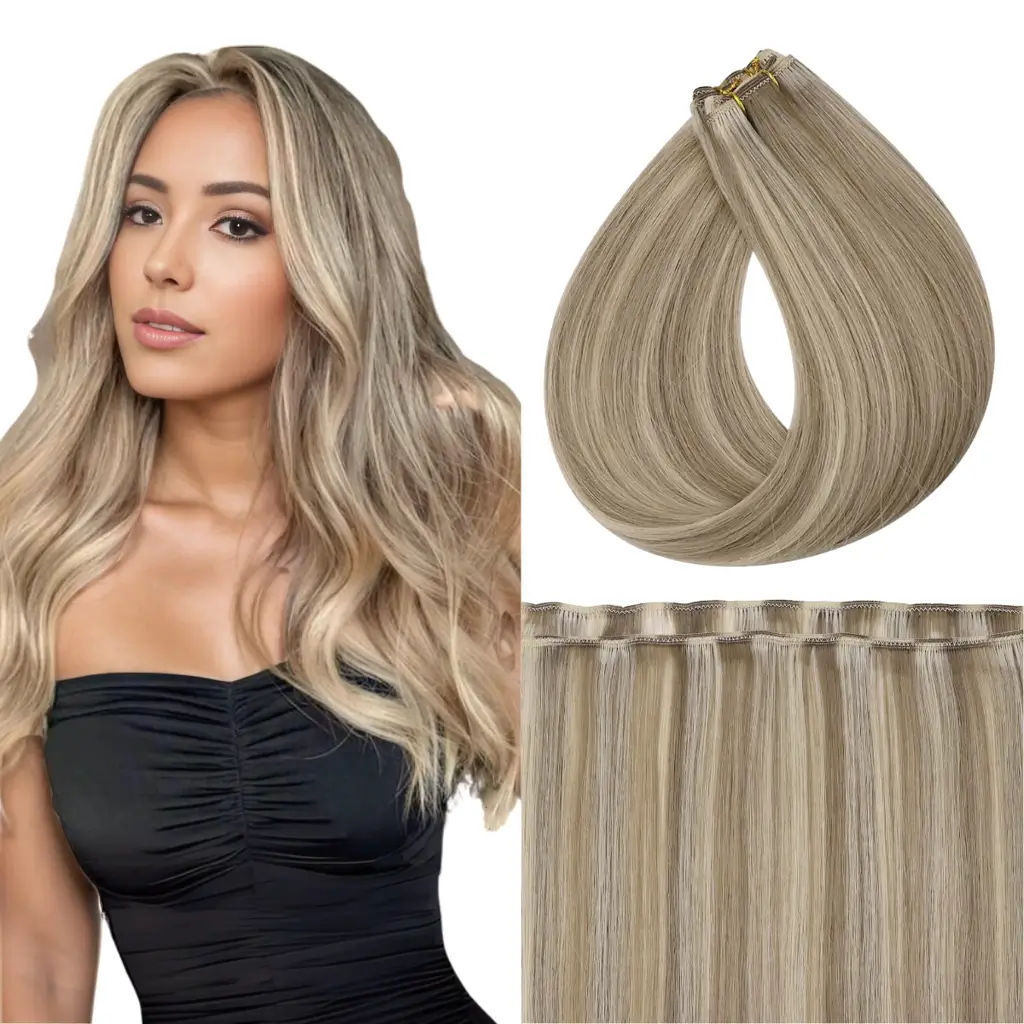 Best Virgin Hair Machine Weft Brazilian Human Hair Sew In Bundles (#P…
